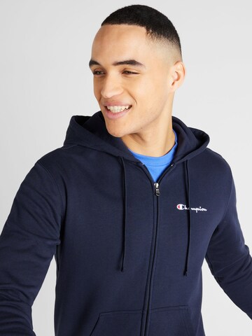 Champion Authentic Athletic Apparel Sweatjacke in Blau