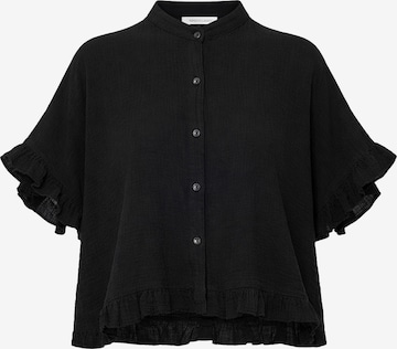 SASSYCLASSY Shirt in Black: front