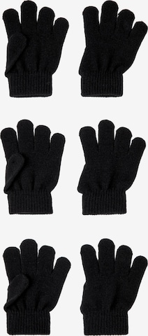 NAME IT - Guantes 'Magic' en negro: frente