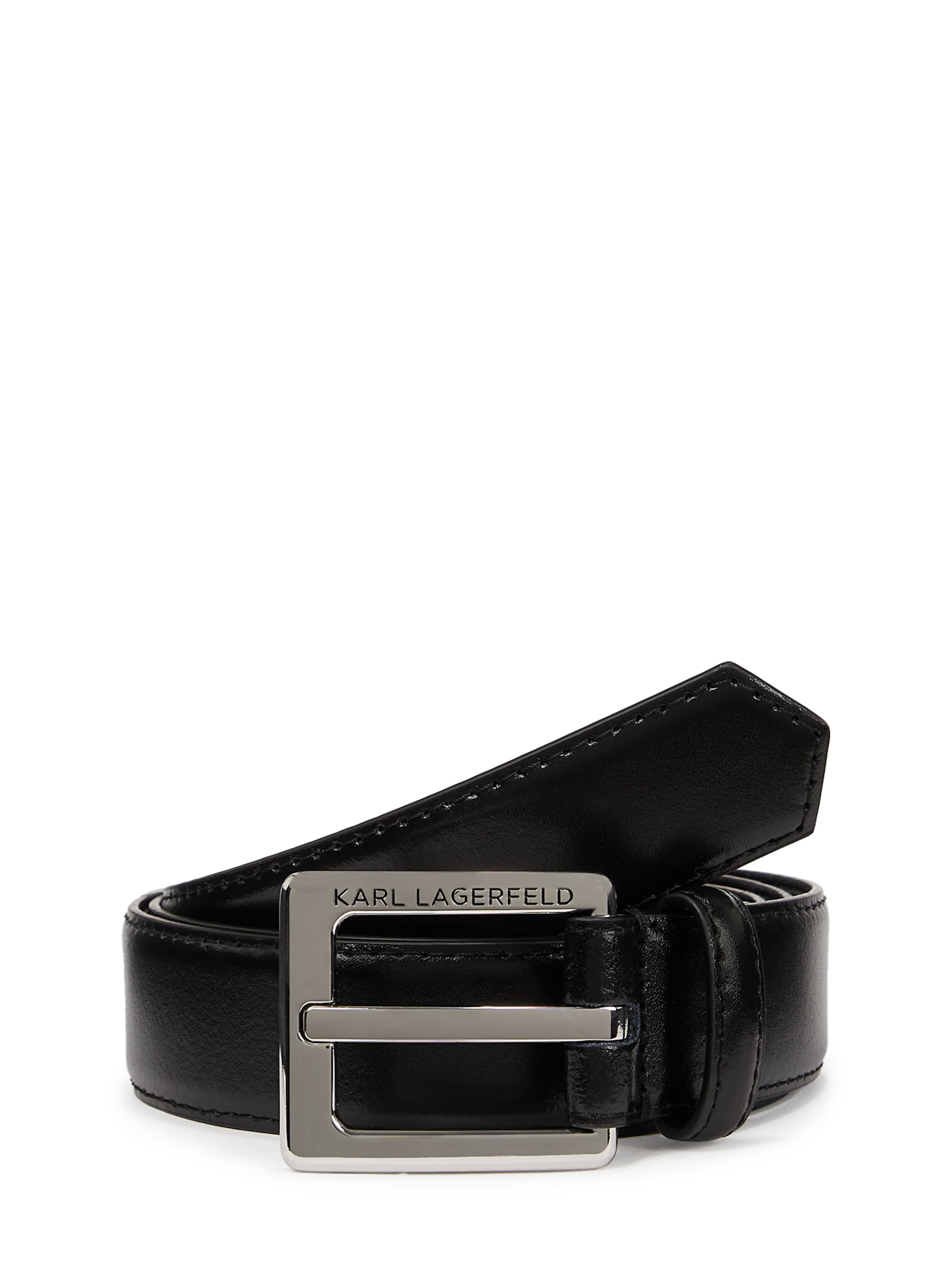 Curea de la Karl Lagerfeld pe maro: față