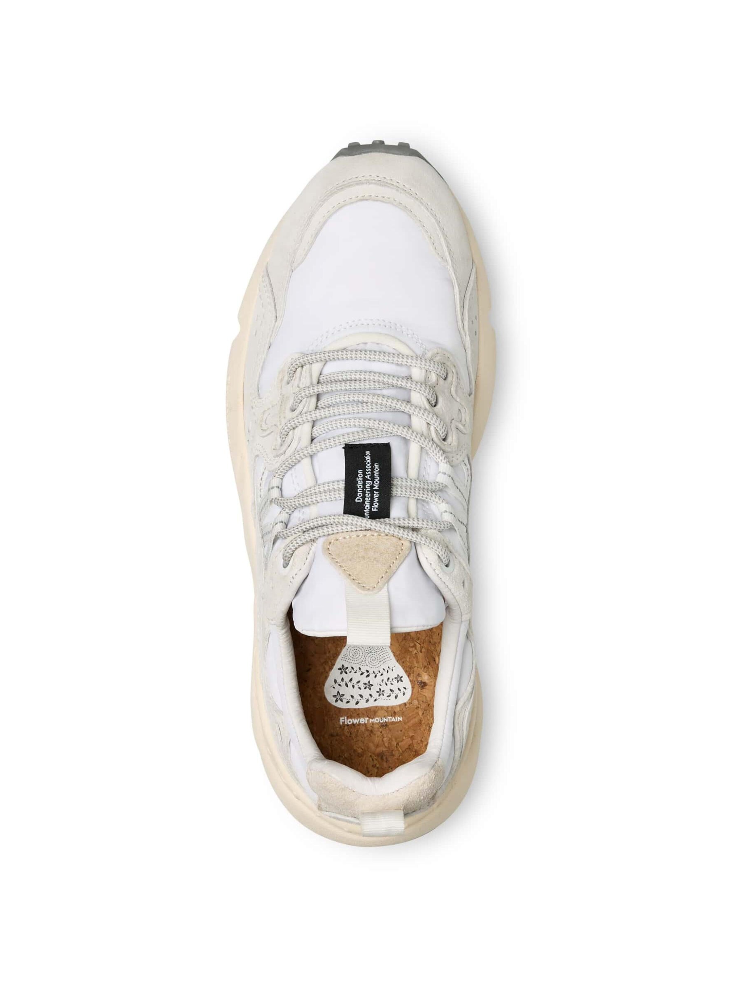 Flower Mountain Sneakers laag 'YAMANO 3 UNI' in Wit