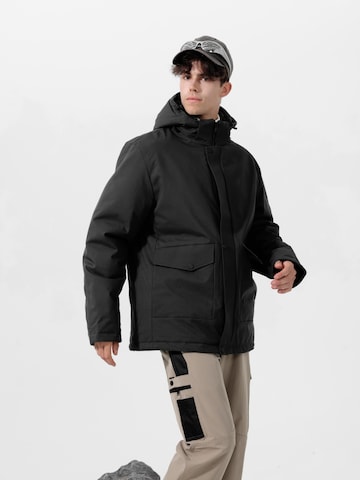 YOUTHUP Winter Jacket 'Kuschel' in Black