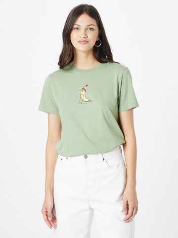 Iriedaily Shirt 'Yoganana' in Green: front