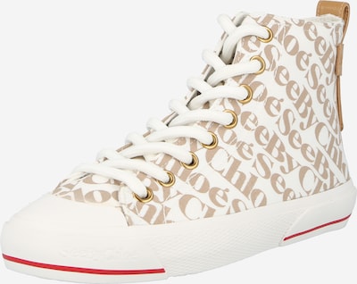See by Chloé Baskets hautes 'ARYANA' en beige / marron, Vue avec produit