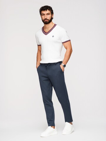 Tapered Pantaloni di Ombre in blu