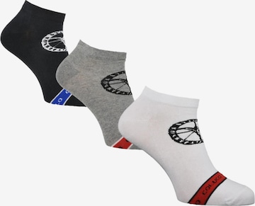 Carlo Colucci Socks 'Centaro' in Grey: front