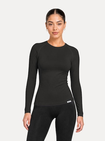 T-shirt ' Lyana ' Smilodox en noir : devant