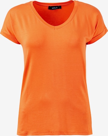 LELA Shirt in Orange: predná strana