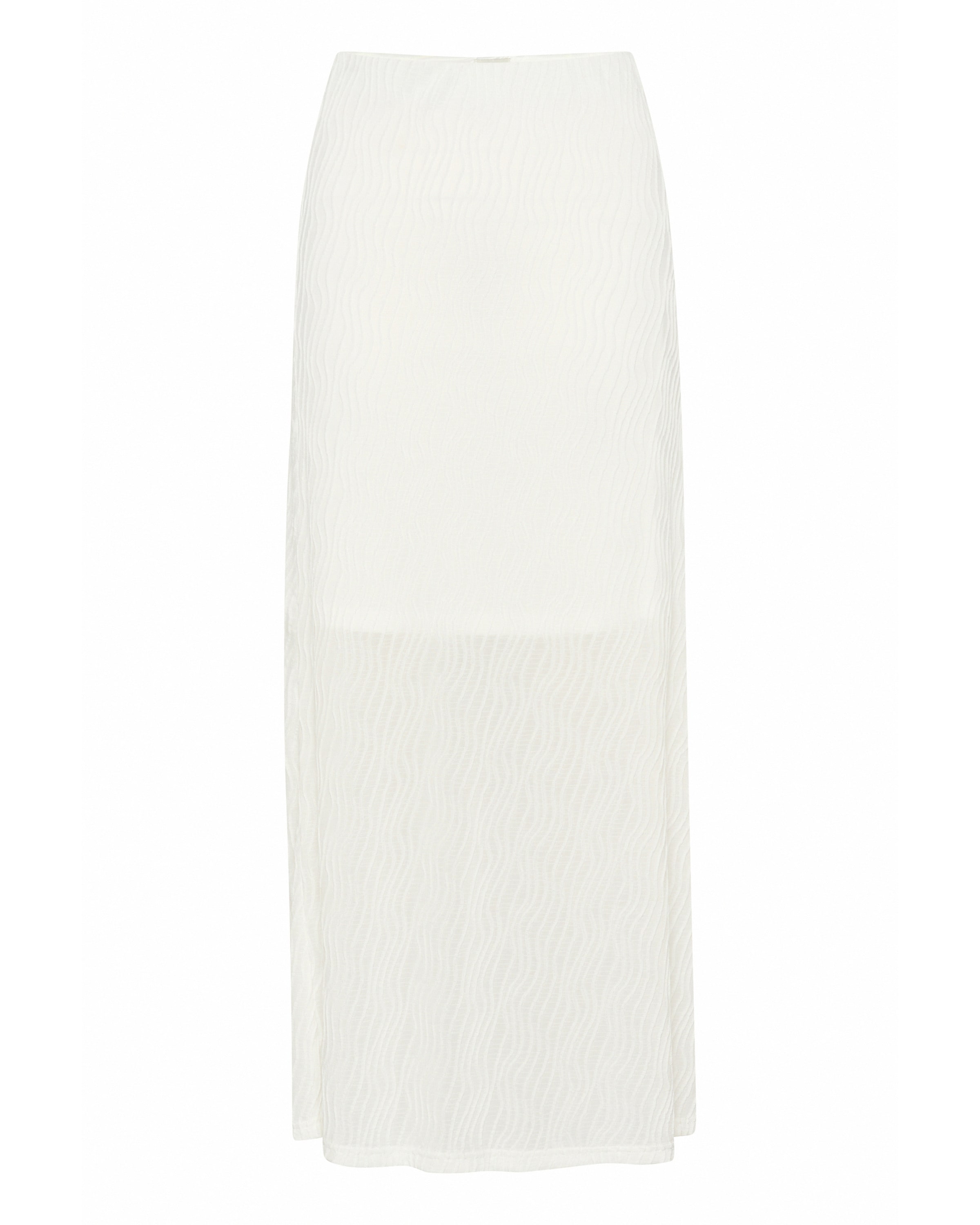 Kaffe - Saia 'Gerit' em branco: frente