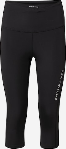 Skinny Pantalon de sport 'Energy' ENDURANCE en noir : devant