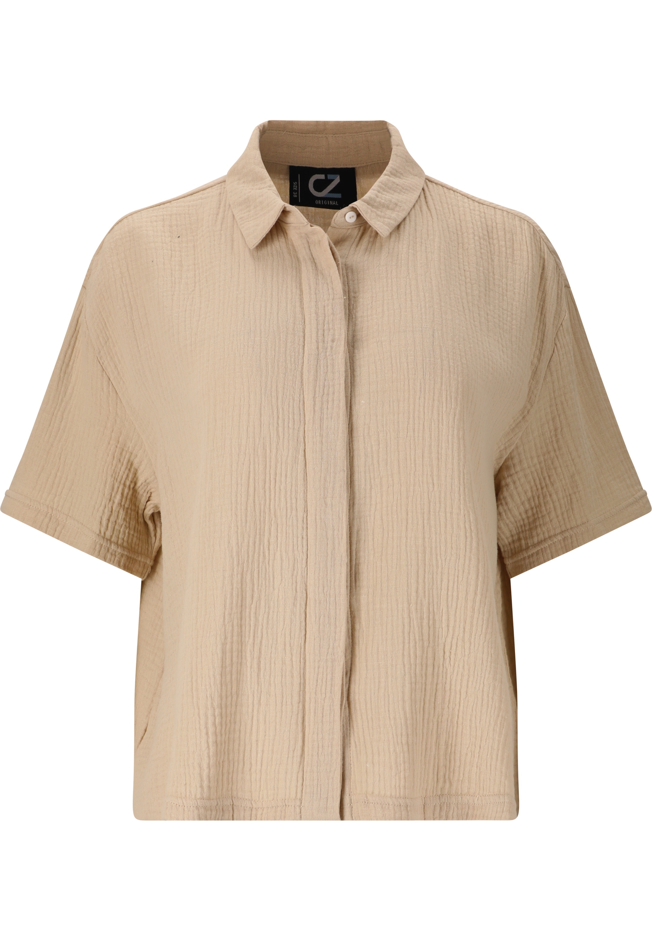 Cruz Blouse 'Melany' in Beige: voorkant