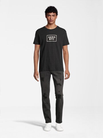 AÉROPOSTALE Skinny Jeans i sort