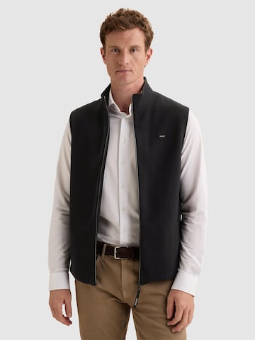 Gilet 'Reversible cardigan with no sleeves' di VANGUARD in blu: frontale