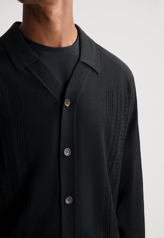 Dstrezzed Regular fit Knit cardigan 'Saint' in Black