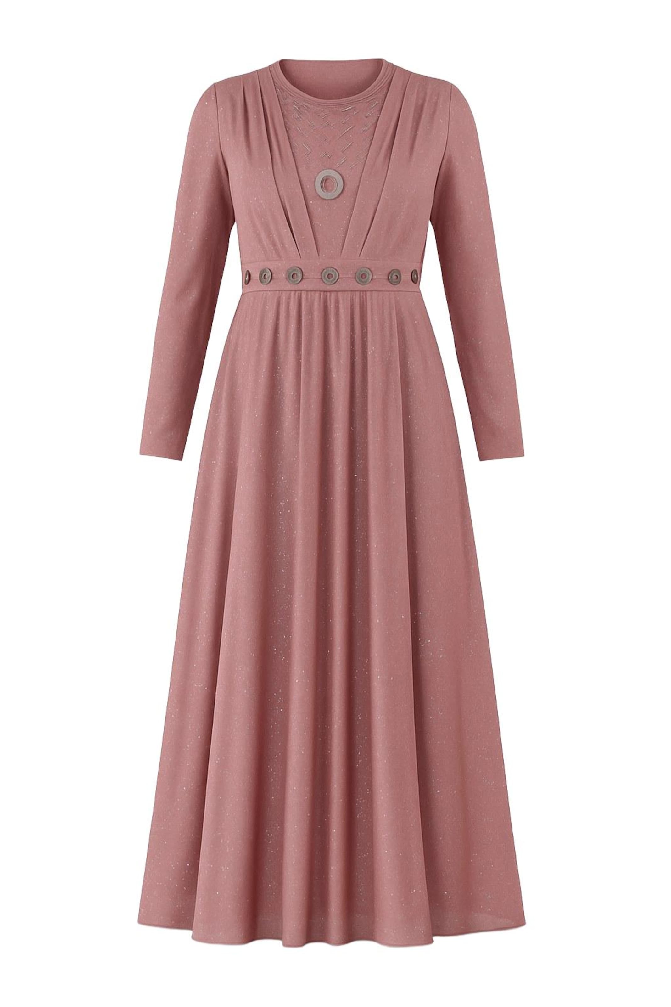 MODAMIHRAM Kleid in Pink: Vorderseite