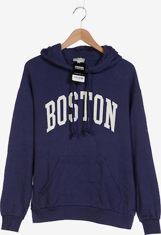 Pull&Bear Sweatshirt & Zip-Up Hoodie in XS in Blue: front