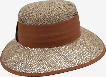 Seeberger Hat 'Hut' in Brown: front