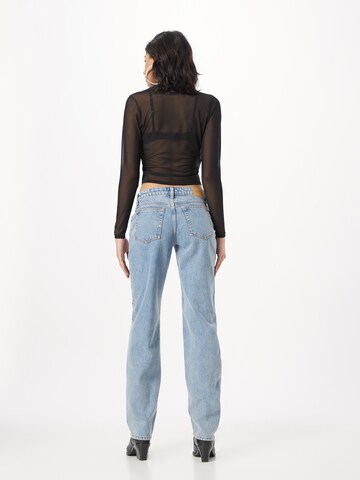 Monki - regular Vaquero en azul