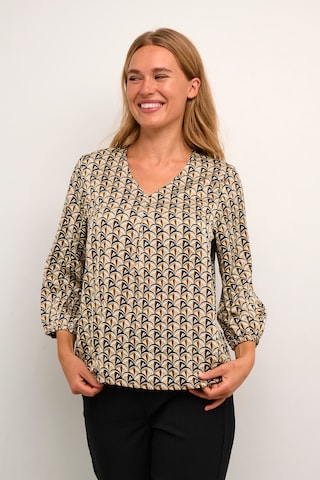 Kaffe Blouse 'Anna' in Beige: front