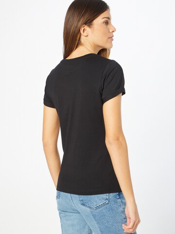 T-shirt 'The Slim Tee 17' HUGO Red en noir