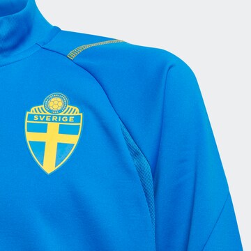 ADIDAS PERFORMANCE Athletic Jacket ' Schweden Tiro ' in Blue