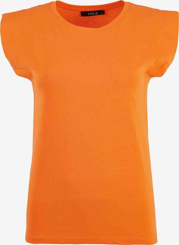 LELA Shirt in Oranje: voorkant