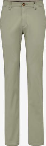 REDPOINT Chino Pants in Green: front