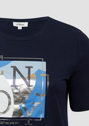 T-shirt s.Oliver en bleu
