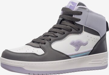 KangaROOS High-Top Sneakers in Grey: front