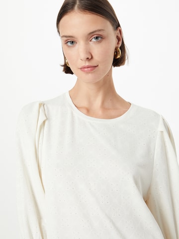 Freequent Blouse 'BLOND' in White