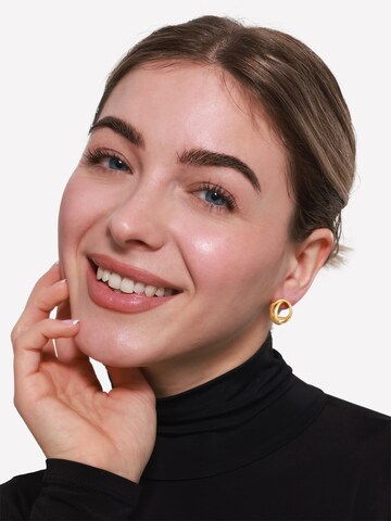 Heideman Earrings 'Mava' in Gold: front