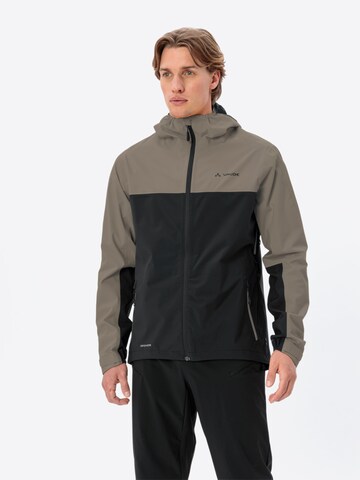 VAUDE Outdoorjas 'Moab' in Bruin: voorkant