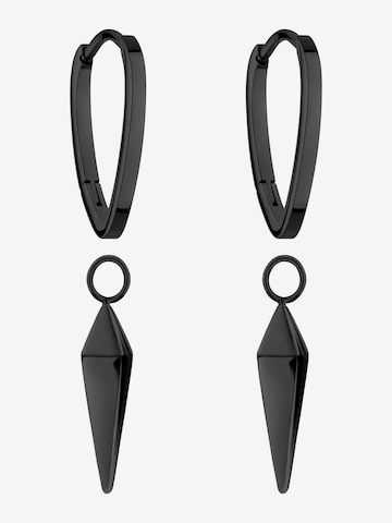 Boucles d'oreilles Liebeskind Berlin en noir