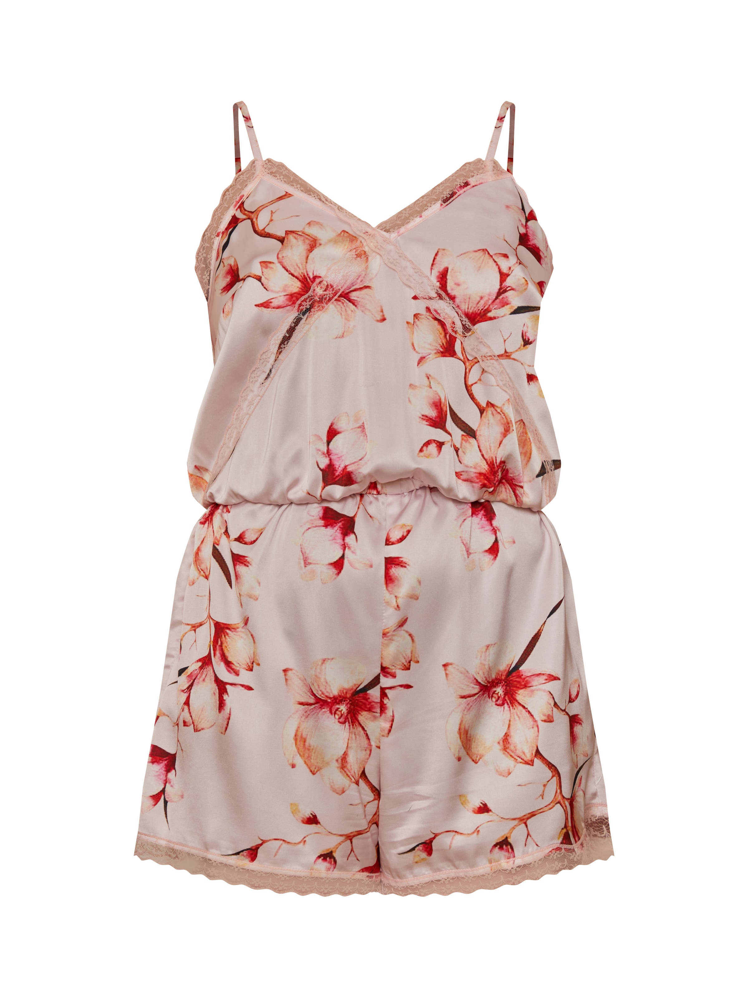 Chi Chi London Jumpsuit in Pink: front