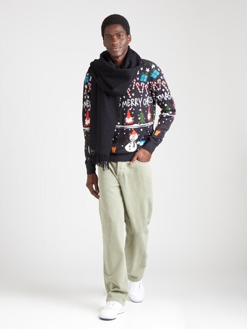 BLEND Pulóver 'Christmas' - kék