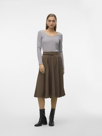 VERO MODA Shirt 'BRITT' in Grey