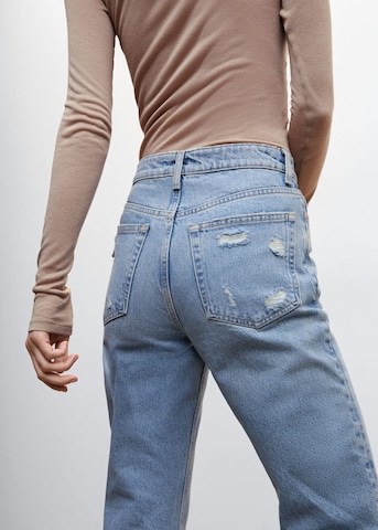 MANGO Regular Jeans 'irene' in Blauw