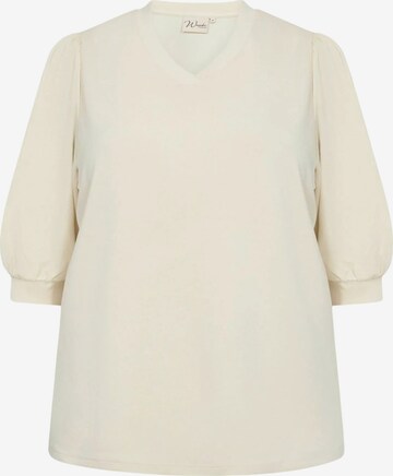 Camicia da donna 'Sabina' di Wasabi Concept in bianco: frontale