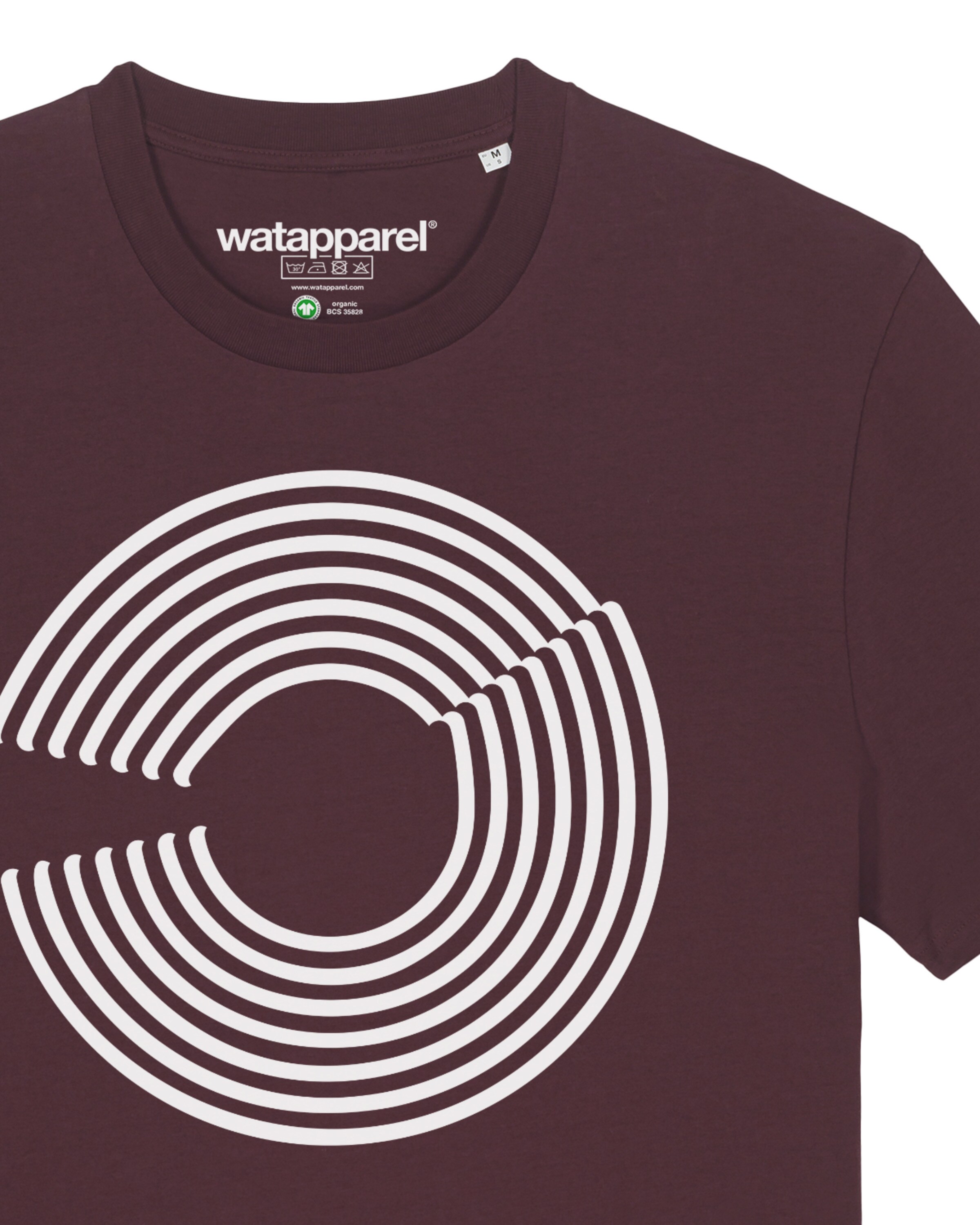 Watapparel Shirt 'Abstract 01' in Rot