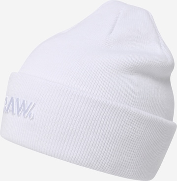 Bonnet 'Effo' G-Star RAW en blanc : devant