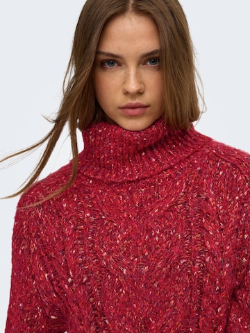 ONLY - Jersey 'ONLZILLE' en rojo