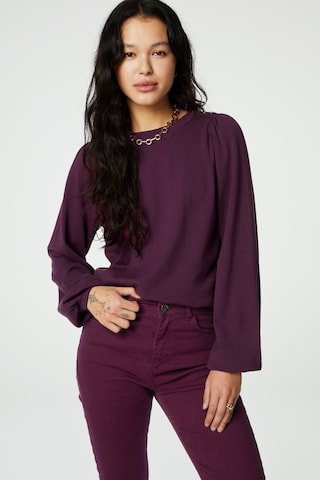 Pull-over Fabienne Chapot en violet : devant