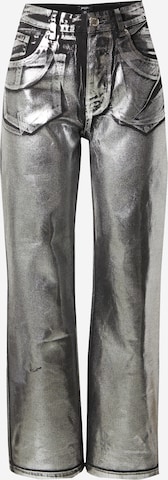 Nasty Gal Loosefit Jeans i silver: framsida