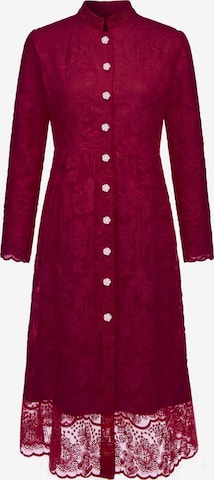 Usha Jurk in Rood: voorkant