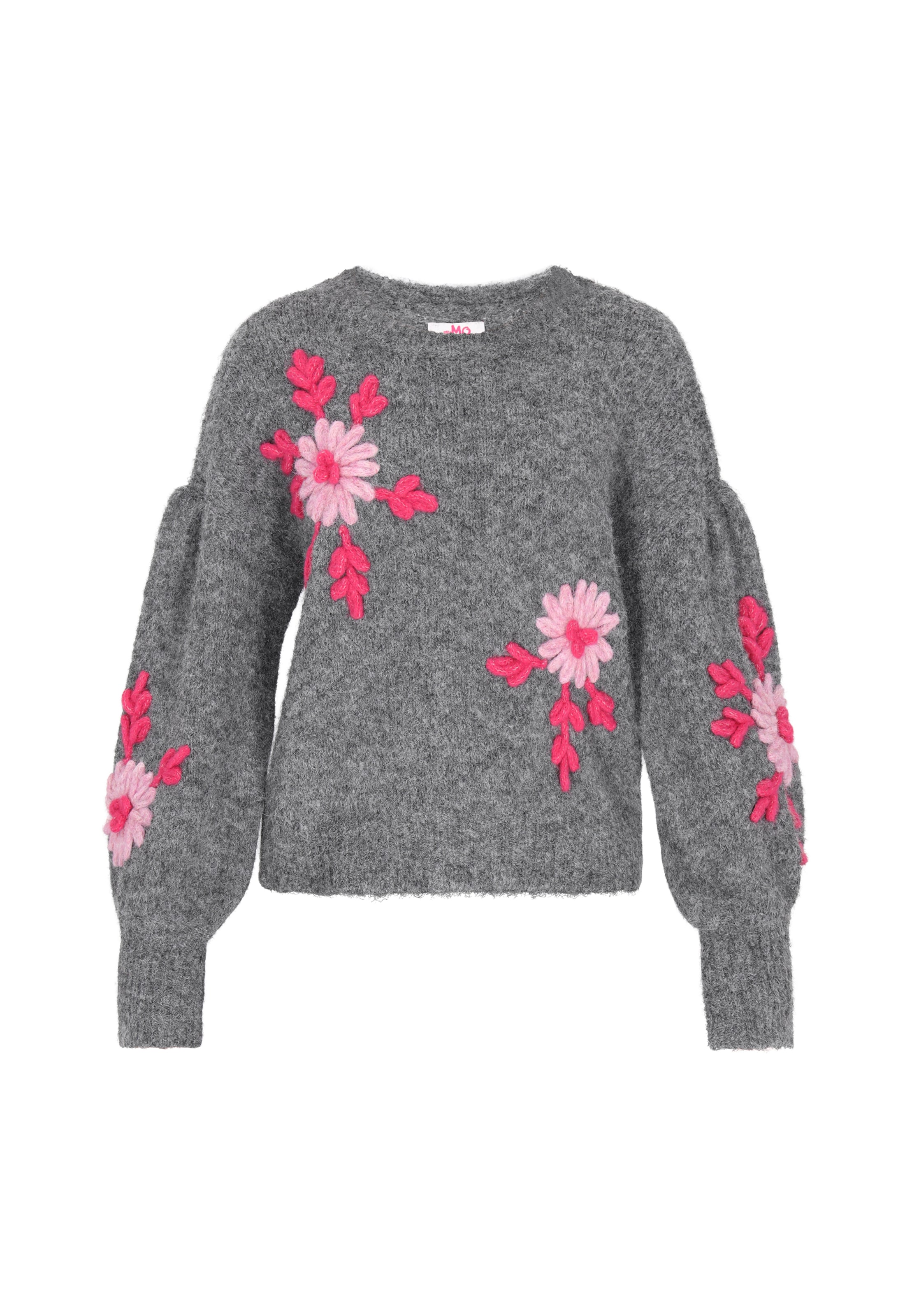 MYMOŠiroki pulover - siva boja: prednji dio