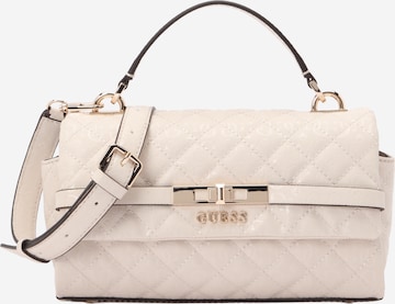 Poșete 'IDRA TOP HANDLE FLAP' de la GUESS pe gri: față