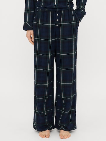 Abercrombie & Fitch - Pantalón de pijama en verde: frente