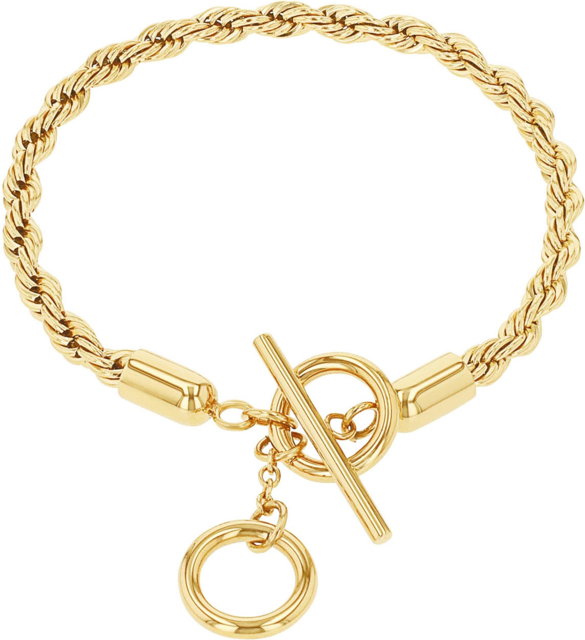 AMOR Armband in Gold: Vorderseite