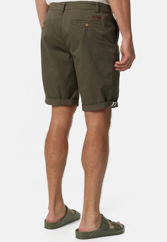 INDICODE JEANS Regular Chino Pants 'Creel' in Brown