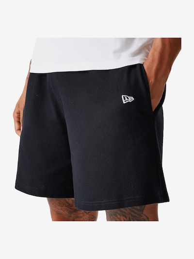 NEW ERA Shorts 'MLB Los Angeles Dodgers Pique' in schwarz / weiß, Produktansicht